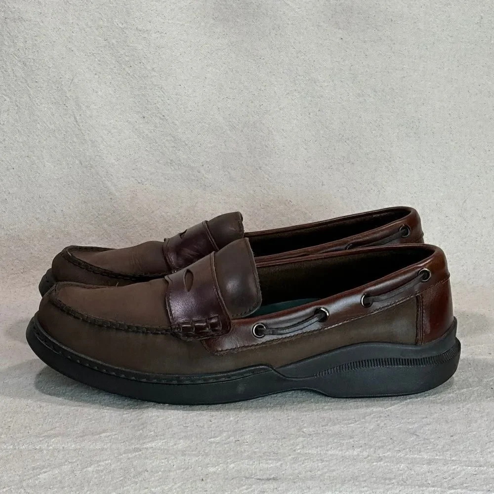 Bass 'Sloop' Penny Loafers Mens Size 10M